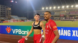 Brandon Ly nhận lời khen của Cao Quang Vinh sau màn ra mắt Công an Hà Nội