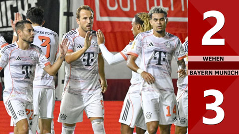 VIDEO bàn thắng Wehen vs Bayern Munich: 2-3 (Vòng 1 Cup QG Đức 2025/26)