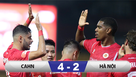 Kết quả CAHN 4-2 Hà Nội FC: Ngỡ là khó, hóa ra dễ bất ngờ