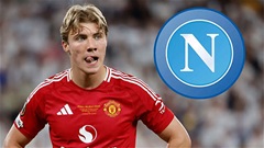 Vì sao vụ Hojlund đến Napoli bị mắc kẹt?