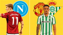 Chuyển nhượng MU: Đẩy xong Hojlund sang Napoli, hỏng vụ bán Antony cho Betis ở phút chót