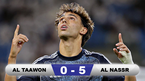 Kết quả Al Taawon 0-5 Al Nassr: Al Nassr đại thắng '5 sao'