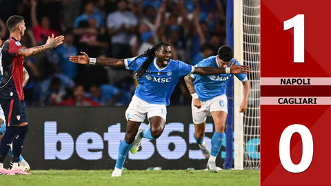 VIDEO bàn thắng Napoli vs Cagliari: 1-0 (Vòng 2 Serie A 2025/26)