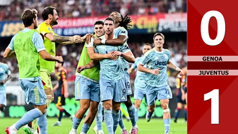 VIDEO bàn thắng Genoa vs Juventus: 0-1 (Vòng 2 Serie A 2025/26)
