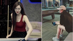 Nữ cơ thủ billards quyến rũ đến nao lòng, gây 'bão' cộng đồng mạng