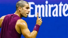 Carlos Alcaraz, Djokovic thẳng tiến vào tứ kết US Open
