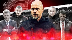 Ole Gunnar Solskjaer, Jose Mourinho, Erik ten Hag đồng lòng bôi nhọ MU