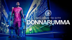 Man City công bố tân binh Gianluigi Donnarumma