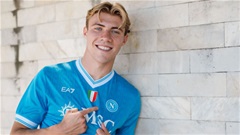 Rasmus Hojlund gia nhập Napoli theo dạng cho mượn