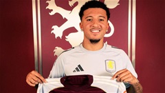 Jadon Sancho gia nhập Aston Villa theo dạng cho mượn