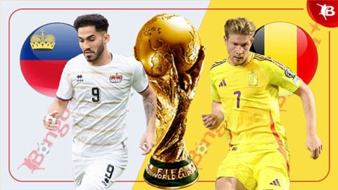 Nhận định bóng đá Liechtenstein vs Bỉ, 01h45 ngày 5/9: Chênh lệch đẳng cấp