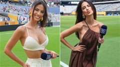 Nữ MC thể thao Eleonora Incardona gây 'bão' khi diện bikini trong phòng xông hơi