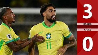 VIDEO bàn thắng Brazil vs Chile: 3-0 (Vòng loại World Cup 2026)
