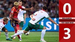 VIDEO bàn thắng Bulgaria vs Tây Ban Nha: 0-3 (Vòng loại World Cup 2026)
