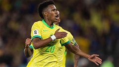 Lập siêu phẩm vào lưới Chile, sao trẻ ĐT Brazil đi vào lịch sử