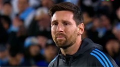 Lionel Messi bật khóc trong khoảnh khắc xúc động trước trận gặp Venezuela