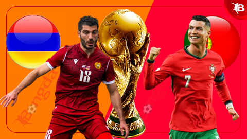Trực tiếp Armenia vs Bồ Đào Nha, 23h00 ngày 6/9