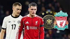 Florian Wirtz chìm nghỉm từ Liverpool đến tuyển Đức