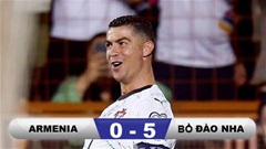Kết quả Armenia 0-5 Bồ Đào Nha: Bồ Đào Nha đại thắng