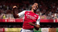 Arsenal méo mặt vì chấn thương của Saliba