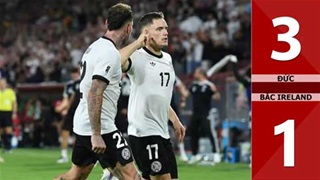 VIDEO bàn thắng Đức vs Bắc Ireland: 3-1 (Vòng loại World Cup 2026)