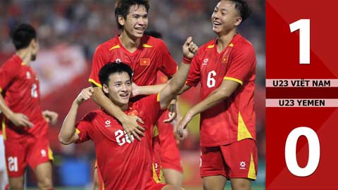 VIDEO bàn thắng U23 Việt Nam vs U23 Yemen: 1-0 (Vòng loại U23 châu Á 2026)