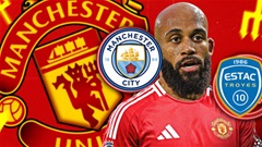 Bryan Mbeumo, quà tặng từ Troyes cho MU và... Man City