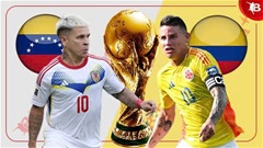 Nhận định bóng đá Venezuela vs Colombia, 06h30 ngày 10/9: Chủ nhà có vé vớt?