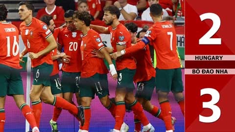 VIDEO bàn thắng Hungary vs Bồ Đào Nha: 2-3 (Vòng loại World Cup 2026)