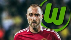Christian Eriksen đạt thoả thuận gia nhập Wolfsburg