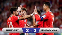 Kết quả Hungary 2-3 Bồ Đào Nha: Ronaldo lại lập công