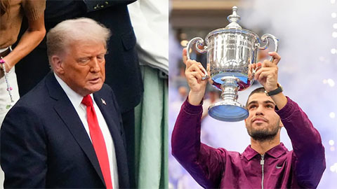Tổng thống Donald Trump bị tố ‘ghen tị’ với Carlos Alcaraz