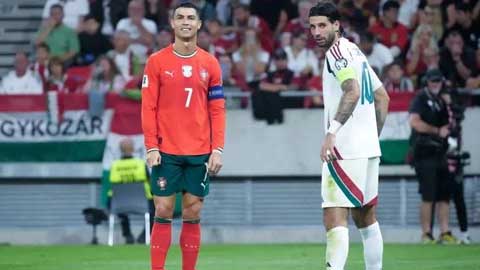Ronaldo xin khất áo với ngôi sao Liverpool