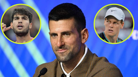 ATP Finals 2025: Alcaraz – Sinner chắc suất, Djokovic đối diện nguy cơ bật khỏi Top 8