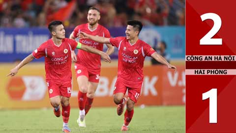 VIDEO bàn thắng Công an Hà Nội vs Hải Phòng: 2-1 (Đấu sớm vòng 6 V.League 2025/26)