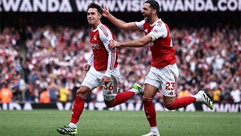 Tường thuật Arsenal 3-0 Nottingham