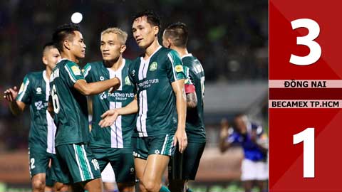 VIDEO bàn thắng Đồng Nai vs Becamex TP.HCM: 3-1 (Vòng loại Cúp Quốc gia 2025/26)