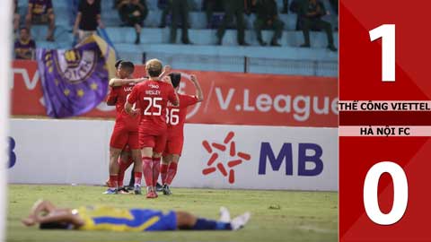 VIDEO bàn thắng Thể Công Viettel vs Hà Nội FC: 1-0 (Vòng loại Cúp Quốc gia 2025/26)