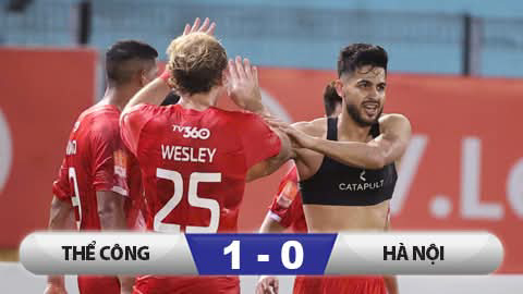 Kết quả Thể Công Viettel 1-0 Hà Nội: Hà Nội bị loại khỏi Cúp Quốc gia