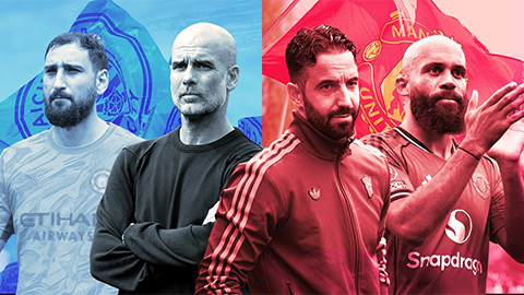 Trực tiếp Man City vs MU, 22h30 tối nay