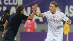 Antonio Conte cảm ơn MU vì đã 'mang lại điềm may mang tên Hojlund'