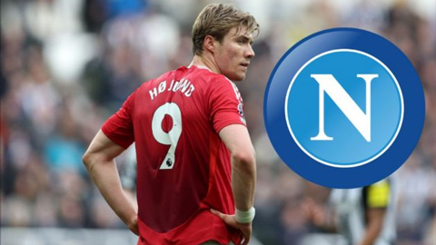 Fan MU thừa nhận sự thật đắng lòng sau khi Hojlund ghi bàn cho Napoli