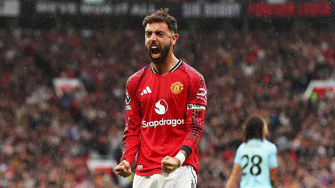 Bruno Fernandes thừa nhận có 'bệnh lạ' trước mỗi trận đấu của MU
