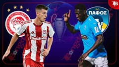 Nhận định bóng đá Olympiakos vs Pafos, 23h45 ngày 17/9: Giải mã 'hiện tượng'