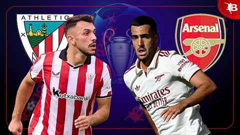 Nhận định bóng đá Bilbao vs Arsenal, 23h45 ngày 16/9: Nã pháo sập San Mames