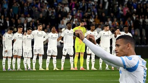 Mason Greenwood đe dọa khung thành của Real Madrid
