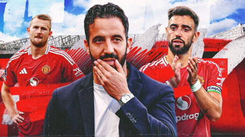 MU có thể ra sân thế nào nếu Ruben Amorim bỏ sơ đồ 3-4-3?