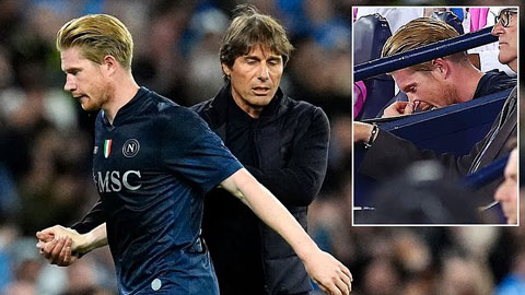 CĐV phẫn nộ khi Kevin De Bruyne bị thay ra chỉ sau 26 phút trong ngày trở lại Etihad