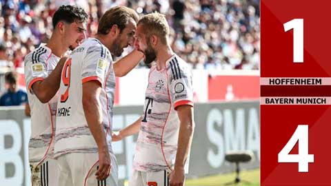 VIDEO bàn thắng Hoffenheim vs Bayern: 1-4 (Vòng 4 Bundesliga 2025/26)