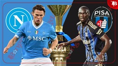 Nhận định bóng đá Napoli vs Pisa, 01h45 ngày 23/9: Giữ vững mạch toàn thắng
